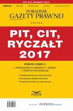Podatki cz.2 PIT, CIT, RYCZAT 2017