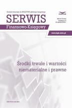 Okładka - Środki trwałe i wartości niematerialne i prawne - Joanna Gawrońska