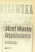 Okadka ksiki Jzef Hasko. Wspomnienia