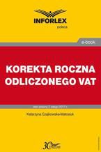 KOREKTA ROCZNA ODLICZONEGO VAT