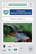 Okładka - XVI sympozjum. Współczesne problemy hydrogeologii - Warszawa - Jachranka 2013 - Praca zbiorowa