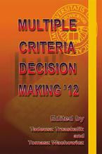 Okładka - Multiple Criteria Decision Making '12 - Tadeusz Trzaskalik, Tomasz Wachowicz