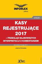 Okładka - Kasy rejestrujące 2017 - Joanna Dmowska