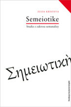 Smiotik&#232;. Studia z zakresu semanalizy