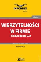 Wierzytelności w firmie  rozliczenie VAT