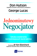 Okładka - Jednominutowy Negocjator - Don Hutson, George Lucas