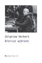 Okładka - Wiersze wybrane - Zbigniew Herbert