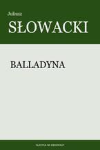 Okładka - Balladyna - Juliusz Słowacki