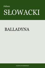 Okadka ksiki Balladyna