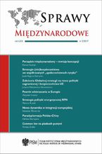 Okładka - Sprawy Międzynarodowe 2/2017 - Roman Kuźniar, Sebastian Płóciennik, Jacek Reginia-Zacharski, Justyna Maliszewska-Nienartowicz, Marcin Terlikowski, Wojciech Lorenz, Tomasz Zubko, Adriana Skorupska, Marek Wąsiński, Mariusz Ruszel, Wojciech Biliński