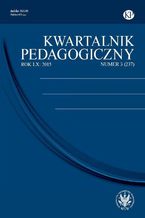 Okadka ksiki Kwartalnik Pedagogiczny 2015/3 (237)