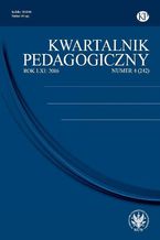Okadka ksiki Kwartalnik Pedagogiczny 2016/4 (242)