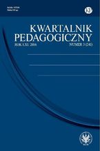 Okadka ksiki Kwartalnik Pedagogiczny 2016/3 (241)