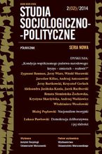 Okadka ksiki Studia Socjologiczno-Polityczne 2014/2 (2)