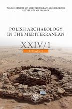Okadka ksiki Polish Archaeology in the Mediterranean 24/1