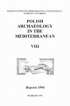 Okadka ksiki Polish Archaeology in the Mediterranean 8