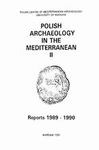 Okadka ksiki Polish Archaeology in the Mediterranean 2