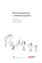 Okładka - Semiotica generale - semiotica specifica - Artur Gałkowski, Tamara Roszak