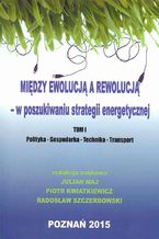 Okładka - Między ewolucją a rewolucją - w poszukiwaniu strategii energetycznej Tom 1 - Piotr Kwiatkiewicz, Julian May, Radosław Szczerbowski