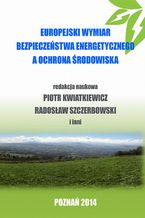 Okadka ksiki Europejski wymiar bezpieczestwa energetycznego a ochrona rodowiska