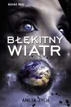 Okładka - Błękitny wiatr - Aneta Zych