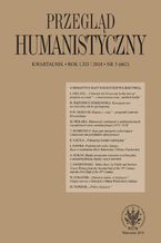 Przegląd Humanistyczny 2018/3 (462)