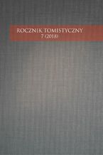 Okładka - Rocznik Tomistyczny 7 (2018) - Praca zbiorowa