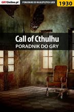 Okładka - Call of Cthulhu - poradnik do gry - Jakub Bugielski