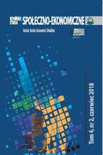 Okładka - Konińskie Studia Społeczno-Ekonomiczne Tom 4 Nr 2 2018 - Jakub Bartoszewski