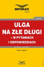 Ulga na złe długi  w pytaniach i odpowiedziach