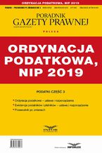 Ordynacja podatkowa , NIP 2019