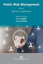 Okładka - Public Risk Management - Piotr Tworek, Józef Myrczek