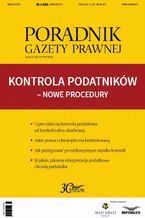 Kontrola podatników  nowe procedury (PGP 4/2017)