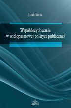 Okładka - Współdecydowanie w wielopasmowej polityce publicznej - Jacek Sroka