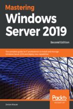 Okładka książki Mastering Windows Server 2019 - Second Edition