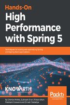 Okładka - Hands-On High Performance with Spring 5. Techniques for scaling and optimizing Spring and Spring Boot applications - Chintan Mehta, Subhash Shah, Pritesh Shah, Prashant Goswami, Dinesh Radadiya