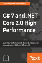 Okładka - C# 7 and .NET Core 2.0 High Performance. Build highly performant, multi-threaded, and concurrent applications using C# 7 and .NET Core 2.0 - Ovais Mehboob Ahmed Khan