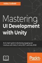 Okładka książki Mastering UI Development with Unity