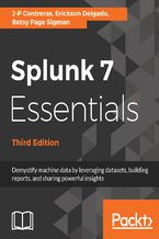 Okładka książki Splunk 7 Essentials, Third Edition
