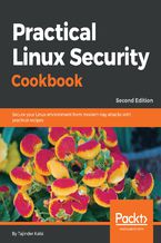 Okładka książki Practical Linux Security Cookbook