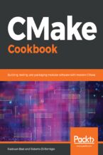Okładka książki CMake Cookbook