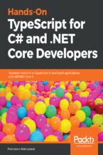 Okładka książki Hands-On TypeScript for C# and .NET Core Developers