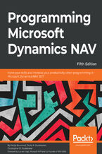 Okładka - Programming Microsoft Dynamics NAV. Hone your skills and increase your productivity when programming in Microsoft Dynamics NAV 2017 - Fifth Edition - Marije Brummel, David A. Studebaker, Christopher D. Studebaker, Luc van Vugt