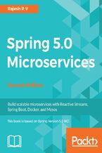 Okładka - Spring 5.0 Microservices. Scalable systems with Reactive Streams and Spring Boot - Second Edition - Rajesh R V
