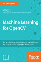 Okadka ksiki Machine Learning for OpenCV. Intelligent image processing with Python