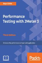 Okładka książki Performance Testing with JMeter 3 - Third Edition