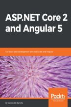 Okładka - ASP.NET Core 2 and Angular 5. Full-stack web development with .NET Core and Angular - Valerio De Sanctis