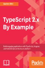 Okładka książki TypeScript 2.x By Example