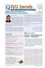 Okładka - 	 ISO serwis on-line 12/2015 - Zespół autorów, pod redakcją mgr. inż. Marka Muchy