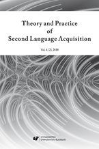"Theory and Practice of Second Language Acquisition" 2018. Vol. 4 (2))